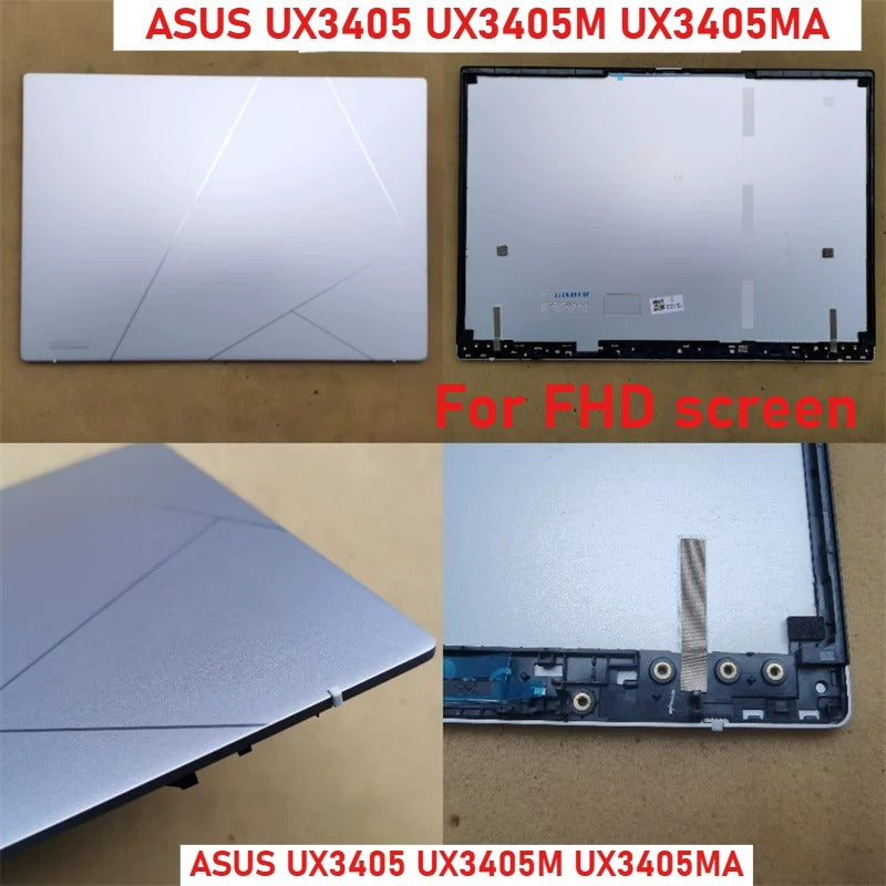 Cover case For ASUS UX3405 UX3405M UX3405MA 2024 LCD Back Cover Bezel frame topcase palmrest upper bottom HINGE cover ASUS laptop repair parts