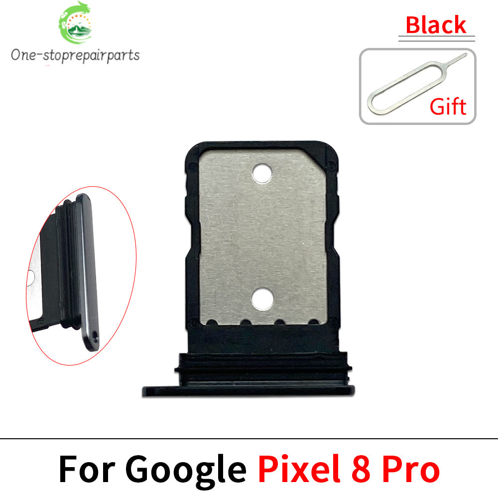 SIM Card Slot SD Card Tray Holder Adapter For Google Pixel 7 / Pixel 7 Pro / Pixel 7A / Pixel 8 / Pixel 8 Pro / Pixel 8A Google Pixel phone repair parts