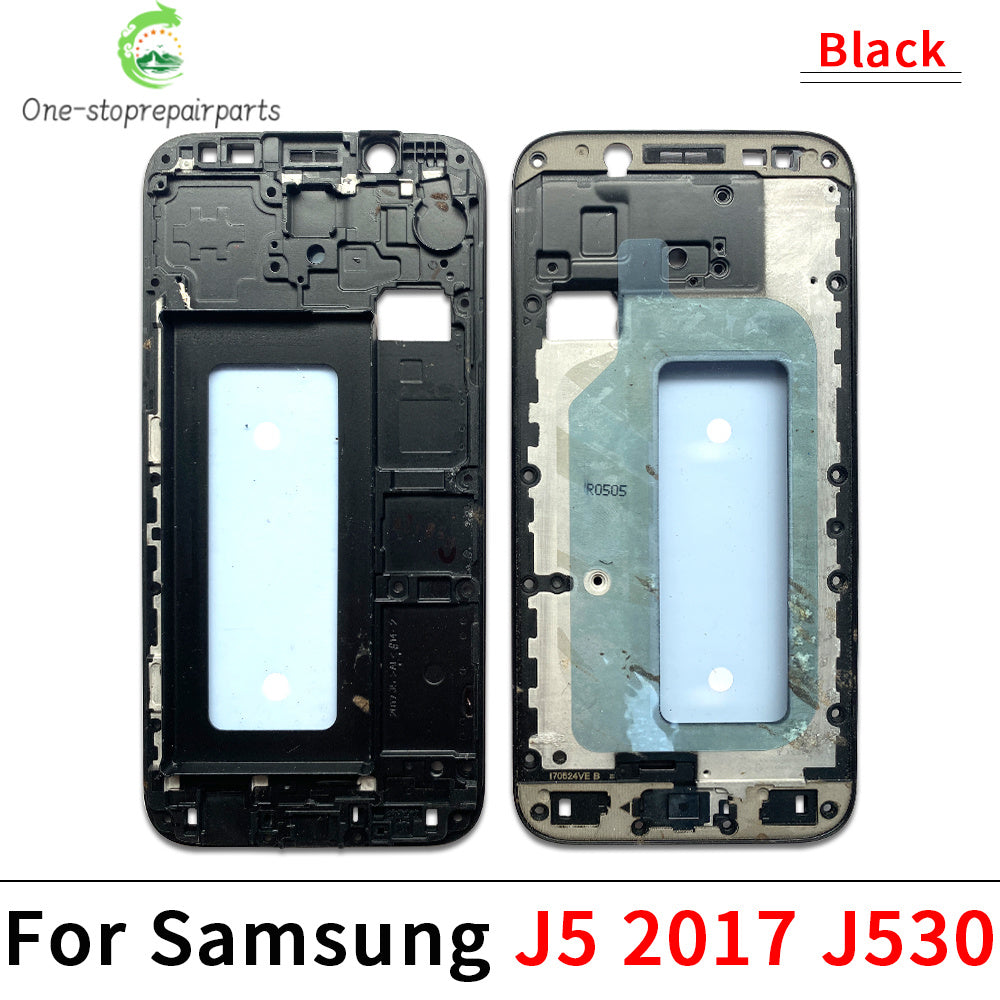 Middle Frame Front Bezel Cover Chassis Housing Back Plate LCD Holder For Samsung J4 J5 J6 J7 Prime Plus Core 2017 J530 J730 J610 Samsung phone repair parts