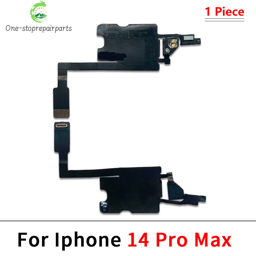 New Front Ear Earpiece Speaker Proximity Light Sensor Flex Ribbon Cable For IPhone 13 14 15 Pro Max Plus Mini iPhone phone repair parts