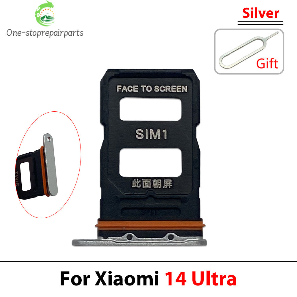 New For Xiaomi Mi 14 14T 15 15T Pro Ultra SIM Card Tray Slot Holder Adapter Accessories  Xiaomi  Xiao mi phone repair parts