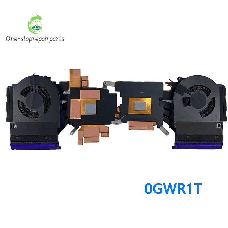 NEW Original LAPTOP CPU GPU Cooling Fan With Heatsink For Dell G16 7620 0GWR1T Dell laptop repair parts