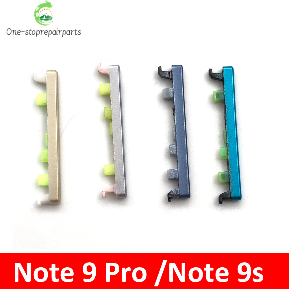 New Power Volume Side Key Button Flex Cable Ribbon For Xiaomi Redmi Note 9S 9 Pro Replacement Parts Xiaomi  Xiao mi phone repair parts