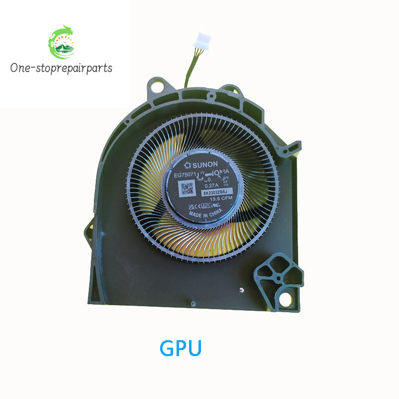 New Original Laptop CPU GPU Cooling Fan For Dell G15 5530 12V Dell laptop repair parts