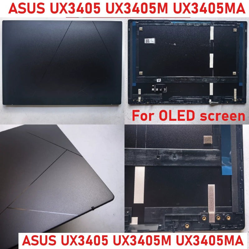 Cover case For ASUS UX3405 UX3405M UX3405MA 2024 LCD Back Cover Bezel frame topcase palmrest upper bottom HINGE cover ASUS laptop repair parts