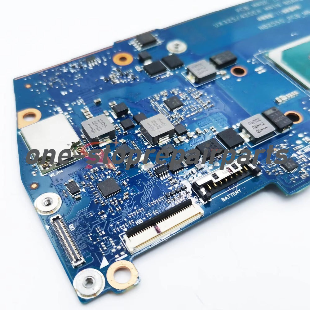 For ASUS ZenBook 14 13 UX425EA Motherboard UX325EA I5 I7 11th CPU and 8GB RAM 100% Test Ok U4700EA U3700EA BX425E UX325/425EA ASUS laptop repair parts