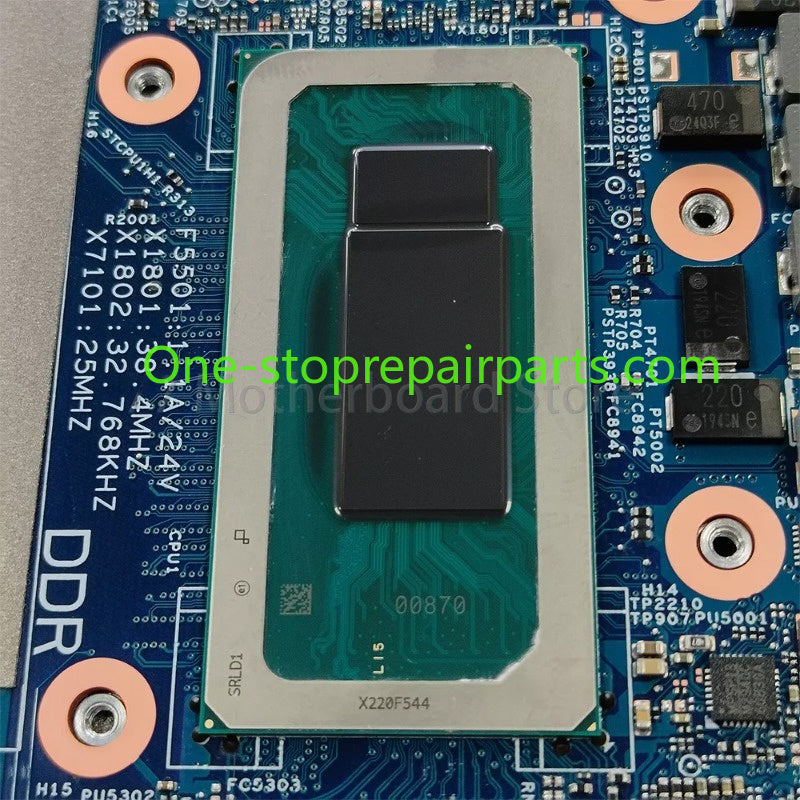 Laptop Motherboard For Dell Inspiron 14 Plus 7420 With CPU I7-12700H Motherboard 213227-1 00FVPP Dell laptop repair parts
