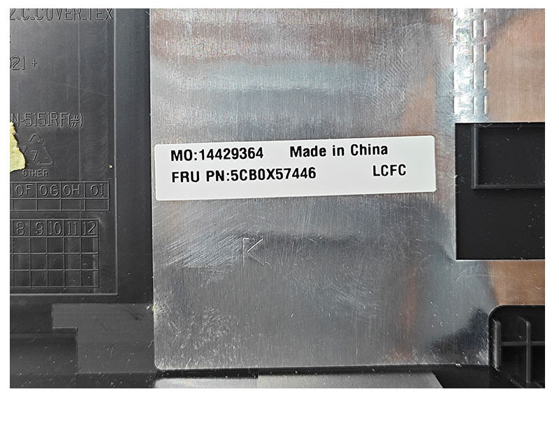 联想 Ideapad3 15S IML 15SARE 15S IIL  5CB0X57446 palmrest upper keyboard topcase