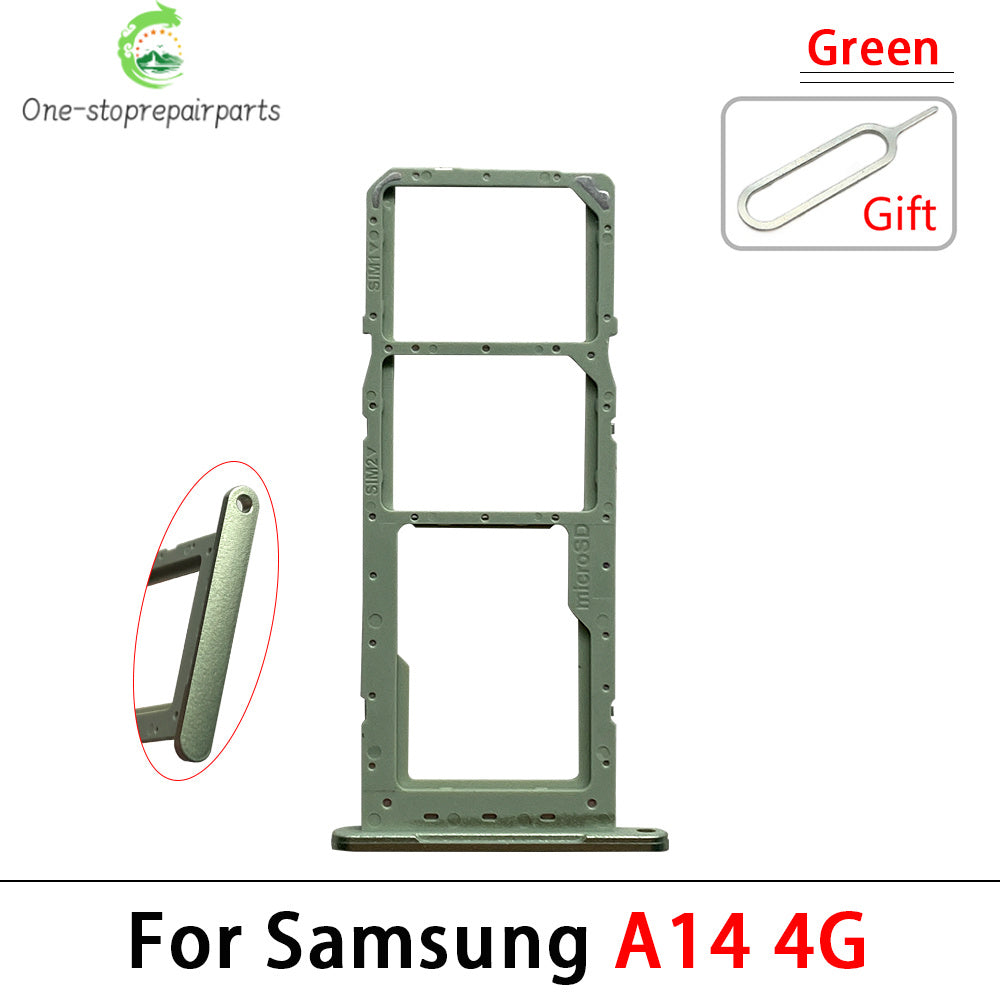 SIM Card Slot SD Card Tray Holder Adapter For Samsung A13 A14 4G 5G Replacement Spare Parts Samsung phone repair parts