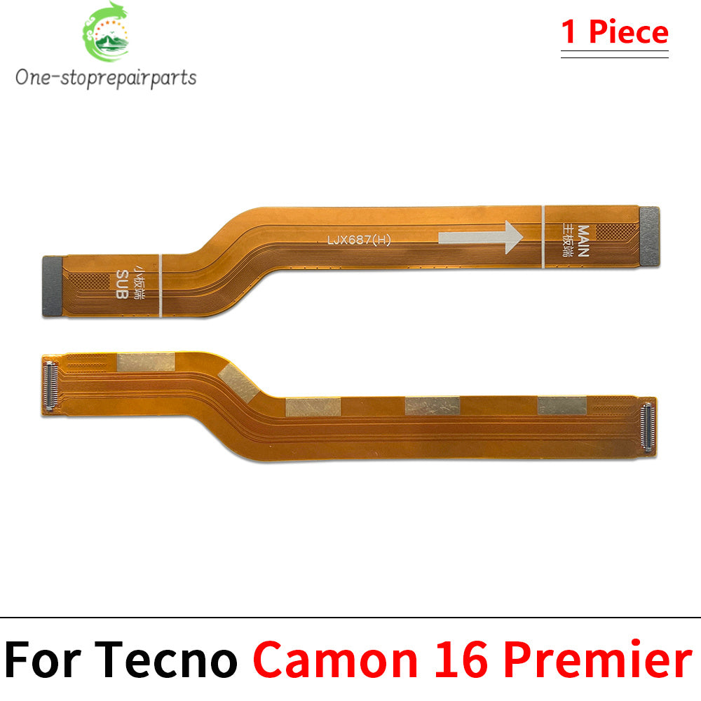 Main Flex Cable For Tecno Zero 8 X Pro Neo 20 30 5G 2023 Camon 16 18P 30 5G Spark 8T 8P 10 Pro Connect Mainboard Motherboard Tecno phone repair parts