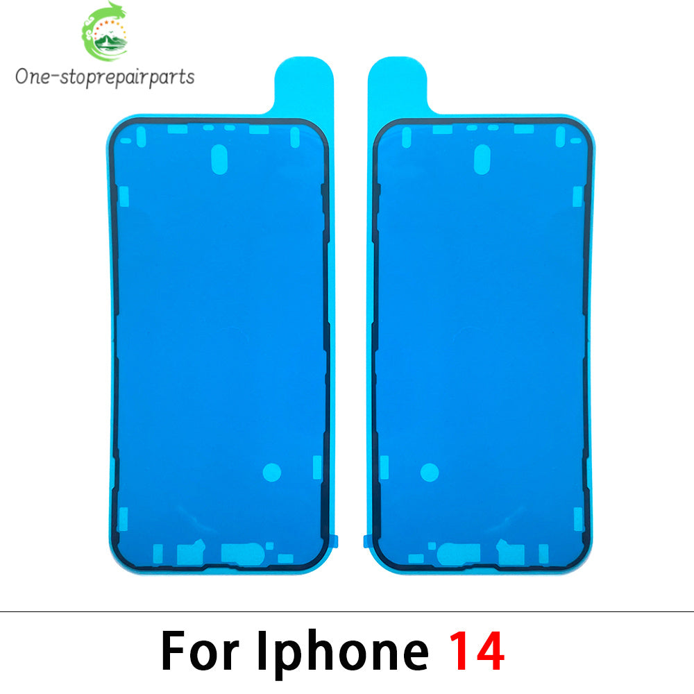 50Pcs, New For iPhone 11 12 13 14 14Pro 15 15Pro Pro Max Waterproof Sticker Adhesive LCD Display Frame Tape Glue Repair Parts iPhone phone repair parts