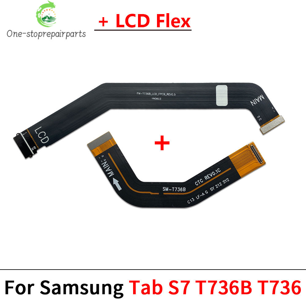 Display Main Board Motherboard Connector LCD Flex Cable For Samsung Tab S7 FE SM-T736 T736 T736B Samsung phone repair parts