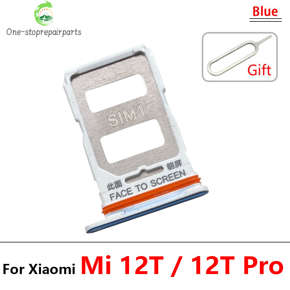 New For Xiaomi Mi 12 12T Pro 12 Lite 12s SIM Card Slot SD Card Tray Holder Adapter Replacement Parts  Xiaomi  Xiao mi phone repair parts