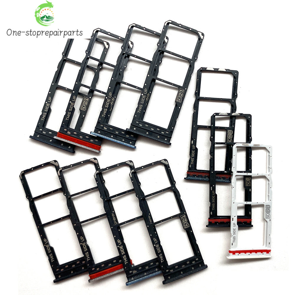 10Pcs, SIM Card Tray Slot Holder Adapter Accessories For Motorola Moto E13 E32 E22 E22i Motorola phone repair parts