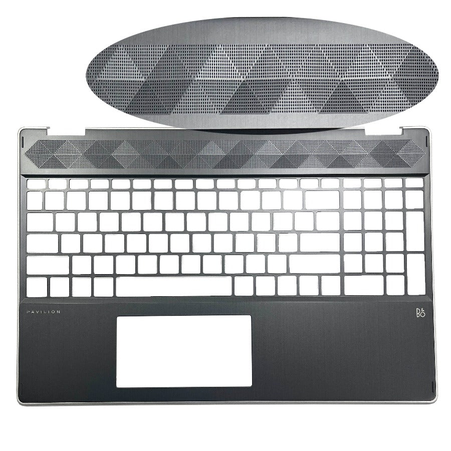 Cover case for HP pavilion X360 15-DQ TPN-W140 L53033-001 L53037-001 L53038-001 L51329-001 L53034-001 lcd back top housing palmrest topcase bezel bottom cover HP laptop repair parts