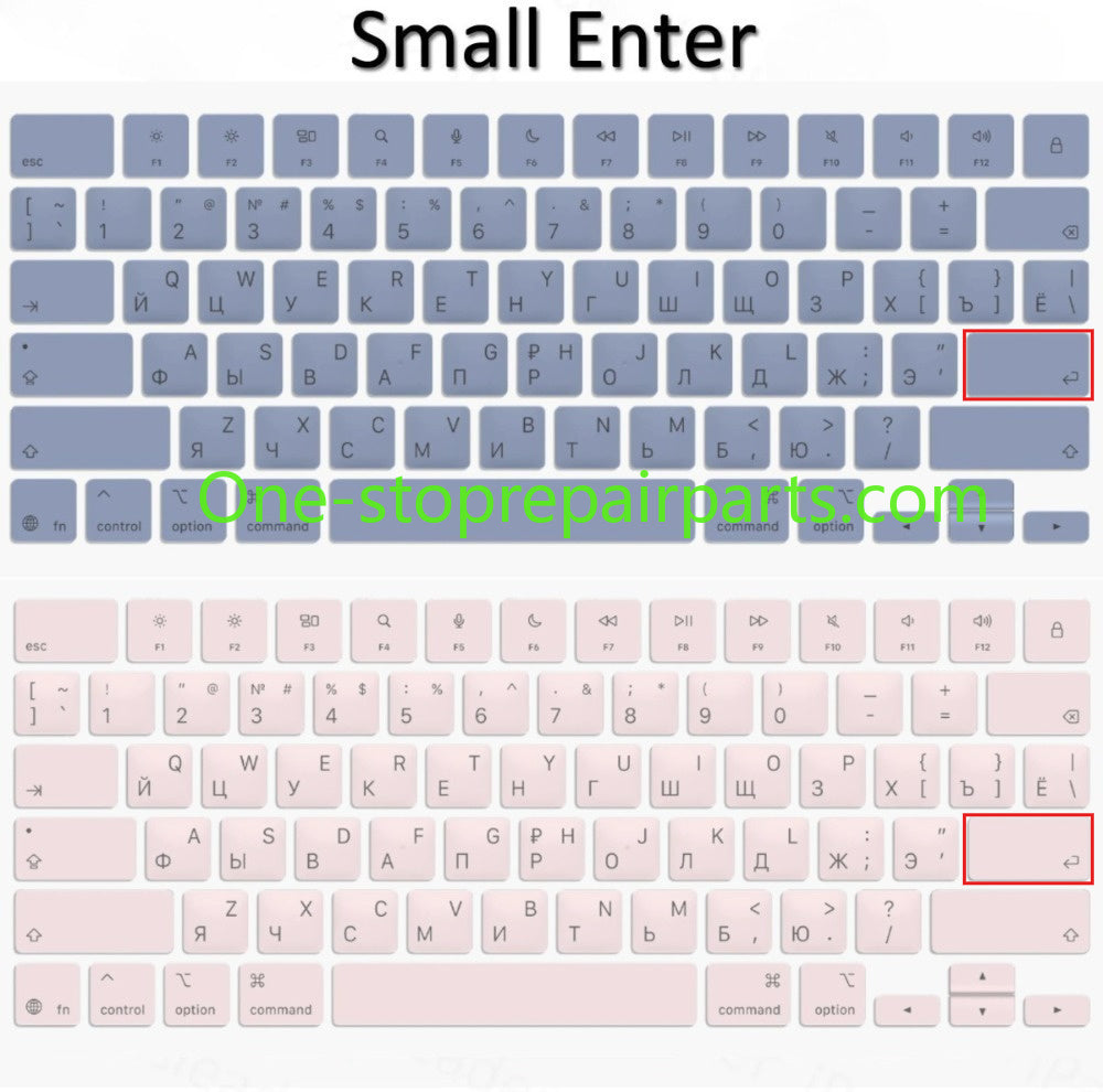 Laptop A3404 Keyboard Russian RU Russia Keycaps for Macbook Neo 13" Keys Key Cap Set Big & Small Enter Repair Kit  Macbook repair parts