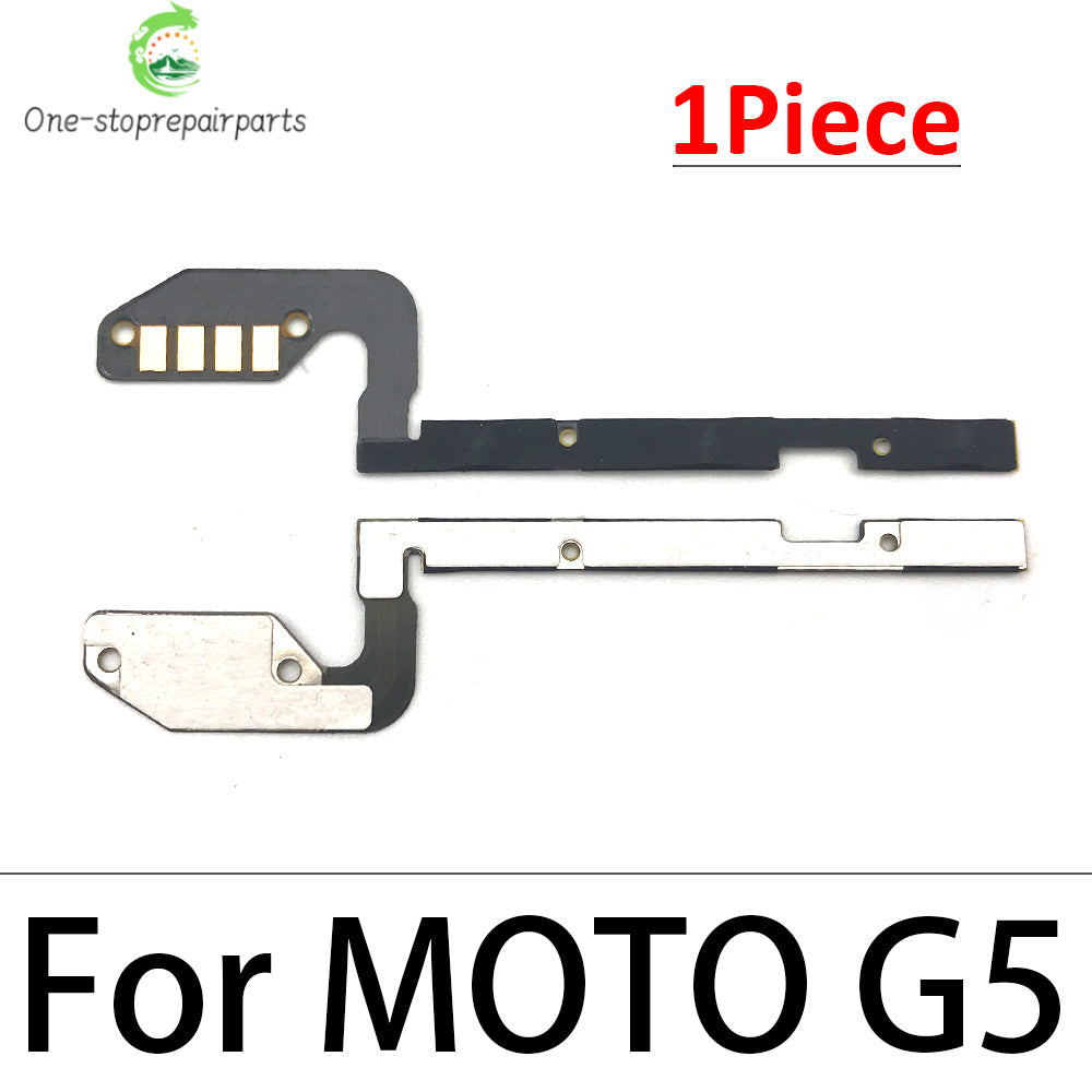 Power On Off Volume Button Flex Cable For Motorola Moto G5 G5s G6 G4 G8 G7 G9 Plus Play Power Lite Motorola phone repair parts