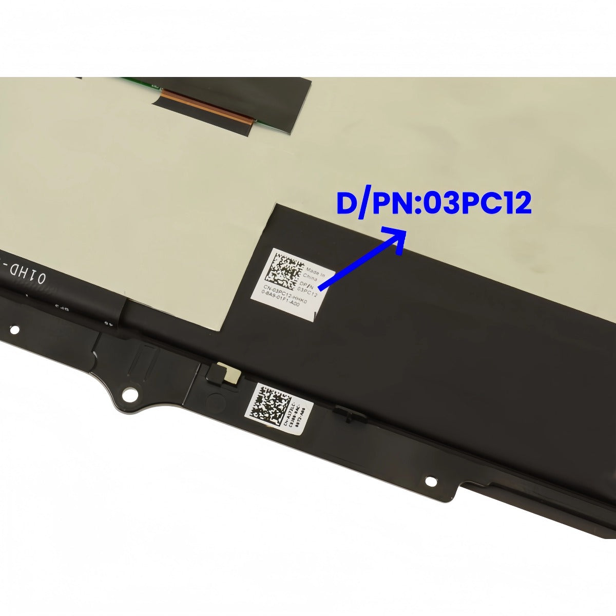 For Dell Latitude 7390 2-in-1/7389 2-in-1 14 Inch FHD Touch Screen LCD Display Assembly With IR Cam B133HAN04 .6 DP/N:03PC12 Dell laptop repair parts