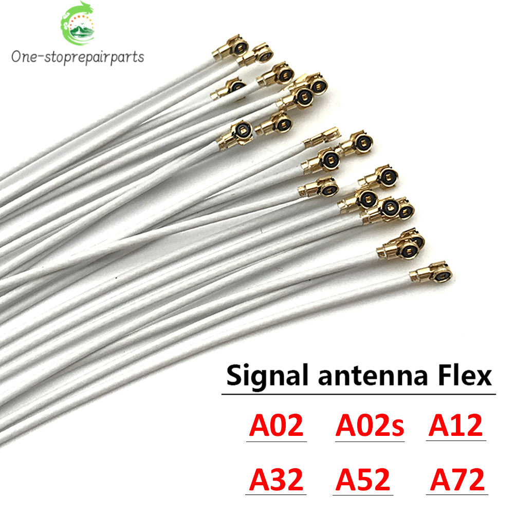 10Pcs/Lot, Wifi Antenna Connector Signal Flex Cable For Samsung A02 A02S A12 A32 A42 A52 A72 4G 5G Samsung phone repair parts