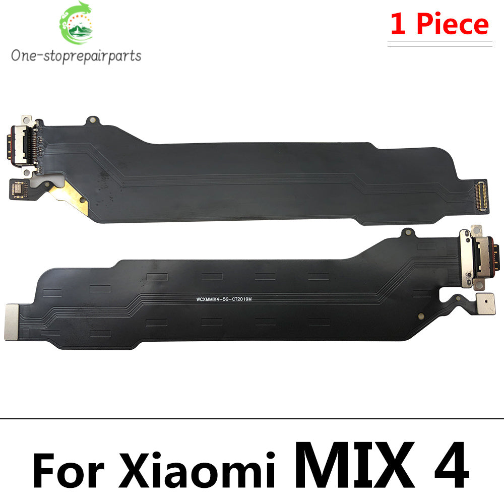 New USB Charging Port Board Flex Cable Connector Parts For Xiaomi Mi Mix 4 Mix4 5G Microphone Module  Xiaomi  Xiao mi phone repair parts