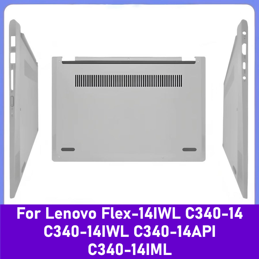 Cover case For Lenovo Flex-14IWL C340-14 C340-14IWL C340-14API C340-14IML Laptop Back Cover/LCD Bezel/Palmrest Cover/Bottom Cover Lenovo laptop repair parts