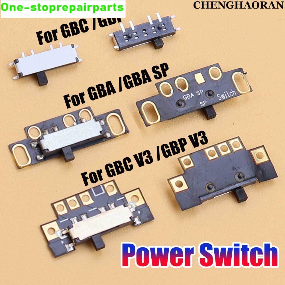 For Gameboy Advance GBA GBASP Gameboy Color Pocket GBC/GBP V3 Version Game Console Power Switch ON OFF Button Replacement Parts Game console repair parts