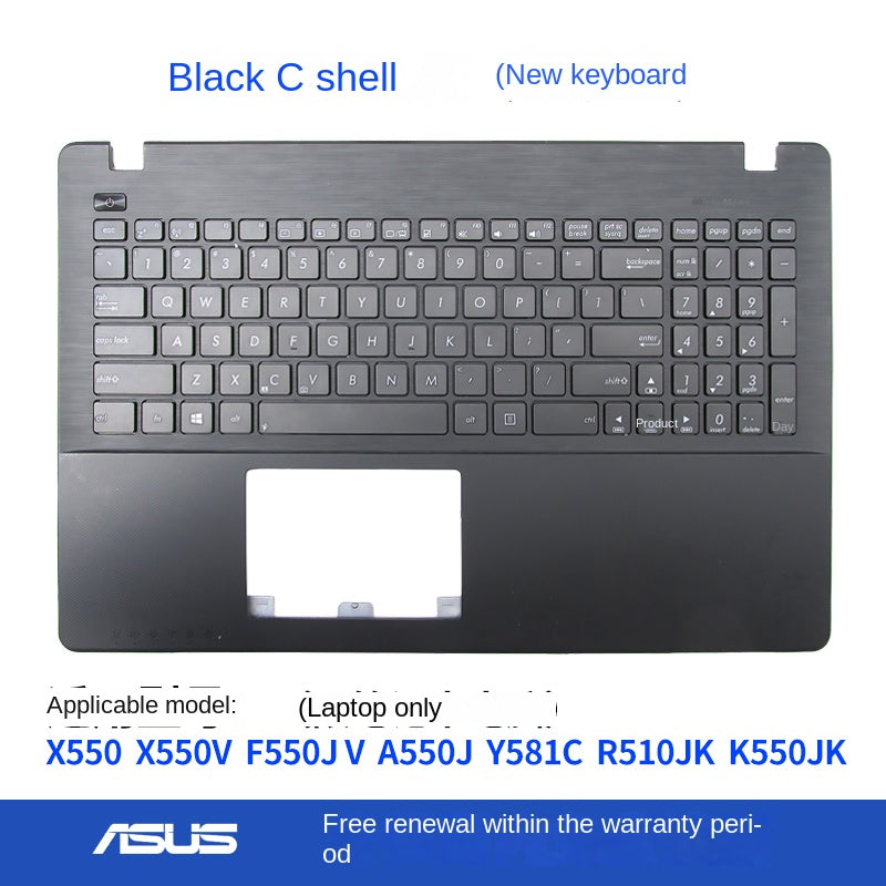 (Shipping fee not include)  X550 ASUS X550V F550J V A550J Y581C R510JK K550JK keyboard Topcase