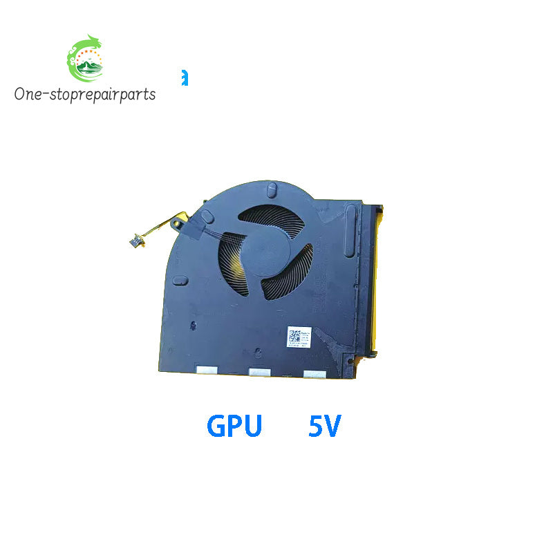New Original Laptop CPU GPU Cooling Fan FOR DELL Alienware M17 R3 5V P45E GTX1650 0XR3MT 057VJN Dell laptop repair parts