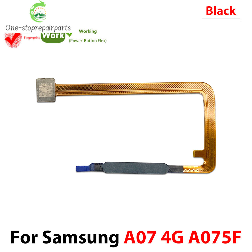 Home Button FingerPrint Touch ID Sensor Flex Cable Ribbon For Samsung A06 A16 A26 A07 A17 4G 5G Replacement Parts Samsung phone repair parts