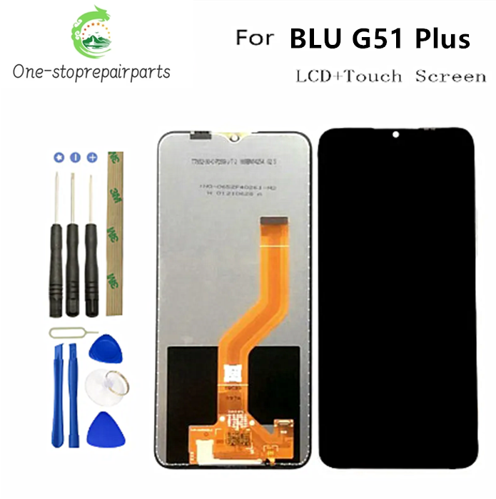 100% Original 6.5 inch For BLU G51 Plus G0510WW  Android 11 720*1600 LCD&Touch Screen Digitizer For BLU G51 Plus + tools Other Brand Phone repair parts