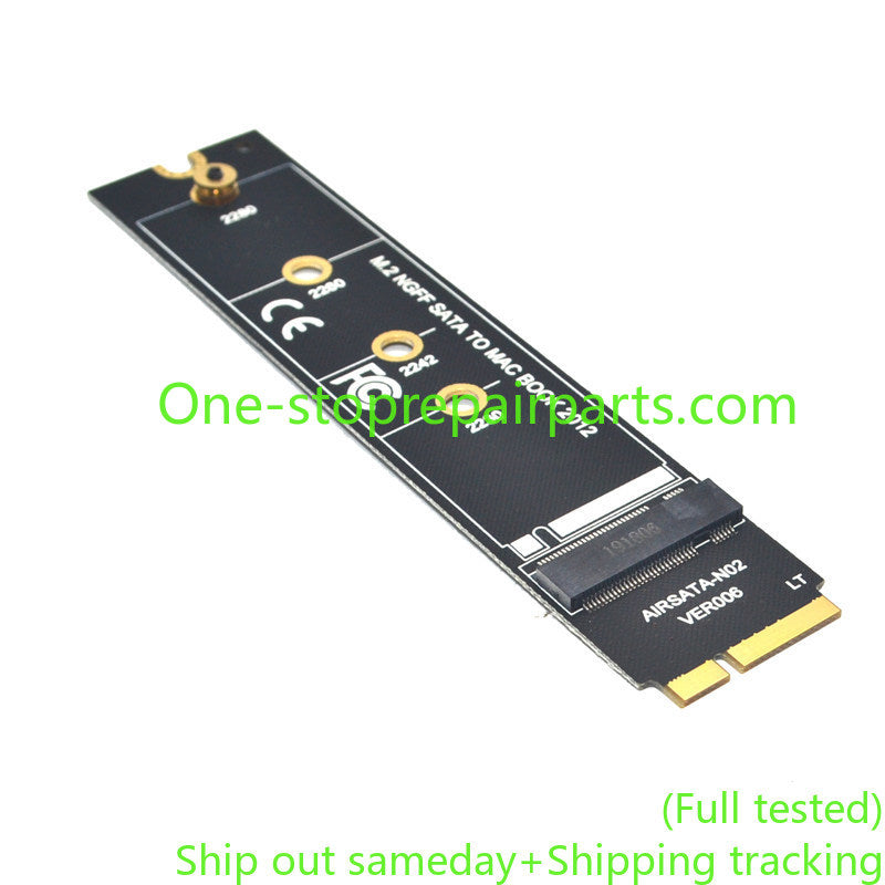 M2 SATA to Apple MACBOOK AIR 2012 SSD adapter card A1465 A1466 not support NVME  M.2 NGFF SATA TO MACBOOK 2012  KEY-B SATA 2280 SSD A1360 A1370 A1398 SSD Macbook A1466 A1465 A1398 A1425 SSD  hard disk enclosure REPAIR TOOLS