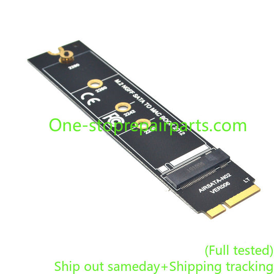M2 SATA to Apple MACBOOK AIR 2012 SSD adapter card A1465 A1466 not support NVME  M.2 NGFF SATA TO MACBOOK 2012  KEY-B SATA 2280 SSD A1360 A1370 A1398 SSD Macbook A1466 A1465 A1398 A1425 SSD  hard disk enclosure REPAIR TOOLS