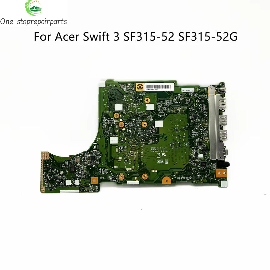 ER5EA MAIN BOARD For Acer Swift 3 SF315-52 SF315-52G Laptop Motherboard With i5-8250U i7-8550U CPU MX150 2GB-GPU NB.GZA11.002 Acer laptop repair parts