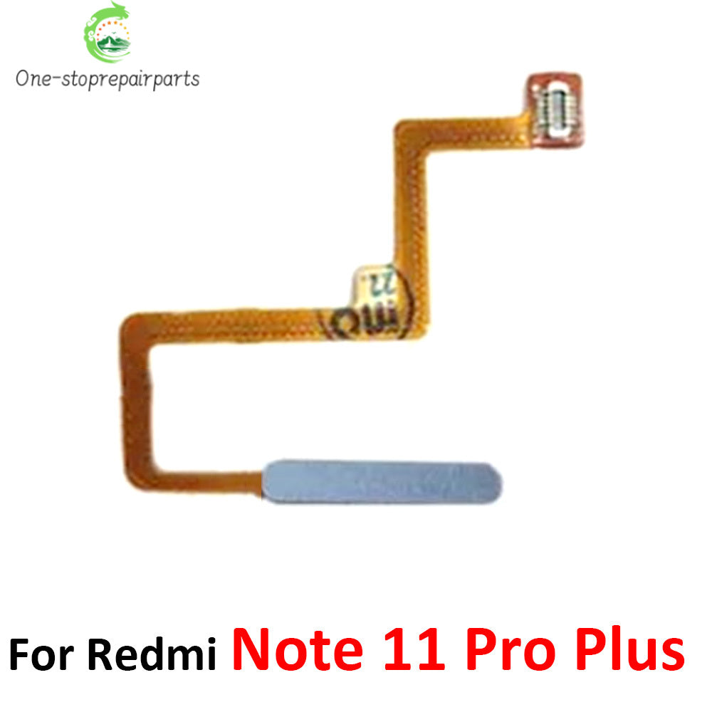 New Home Button FingerPrint Touch ID Sensor Flex Cable For Xiaomi Poco M4 Pro 4G 5G / Redmi Note 11 11s Pro Plus 4G 5G  Xiaomi  Xiao mi phone repair parts