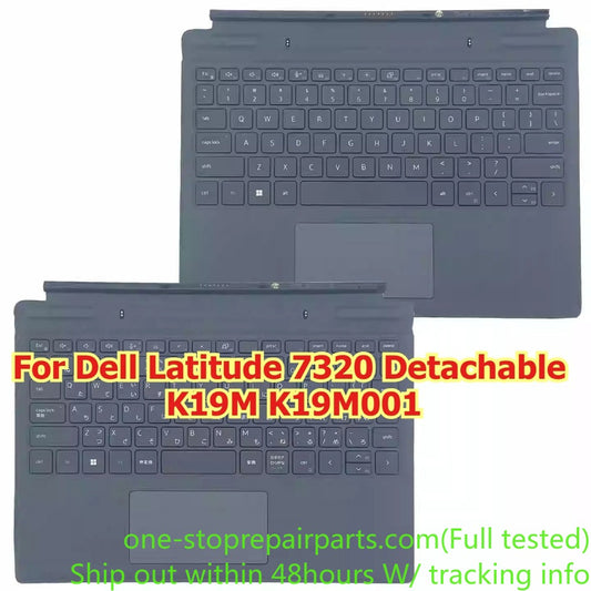 Detachable keyboard for Dell Latitude 7320 Detachable tablet 2-in-1 magnetic keyboard K19M K19M001  07MM01 00Y5KR