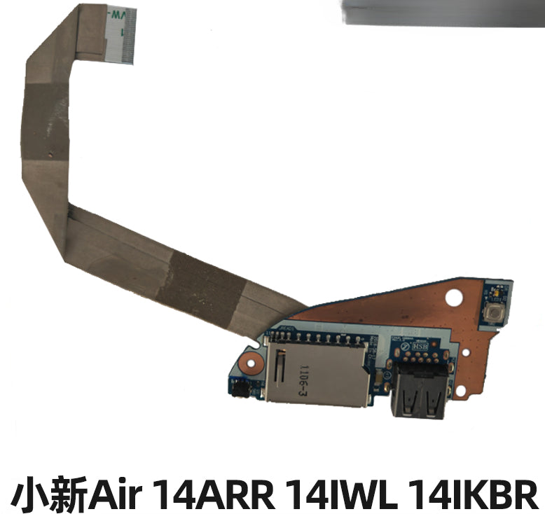 (Shipping fee not include)forLenovo  小新Air 14ARR 14IWL 14IKBR 开关小板 USB小板 5C50T24701