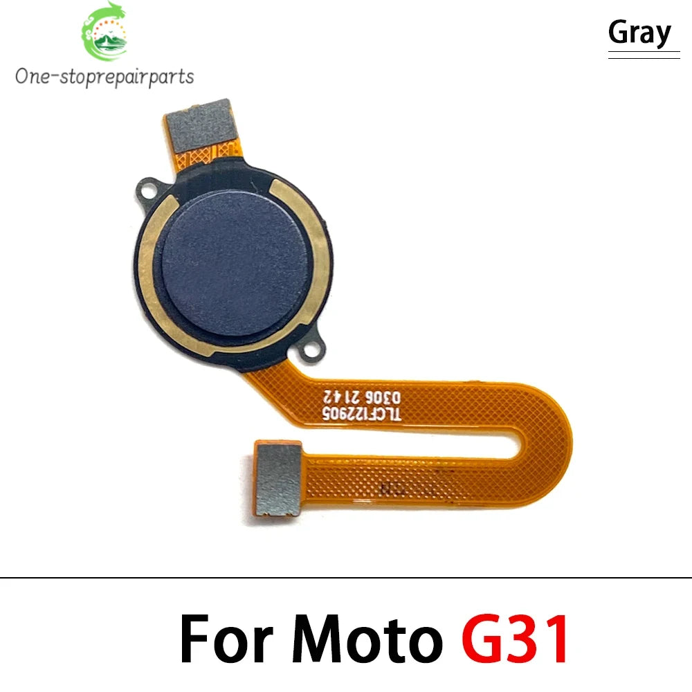For Motorola Moto G22 G31 G51 G71 5G Home Button FingerPrint Touch ID Sensor Flex Cable Ribbon Replacement Parts Motorola phone repair parts