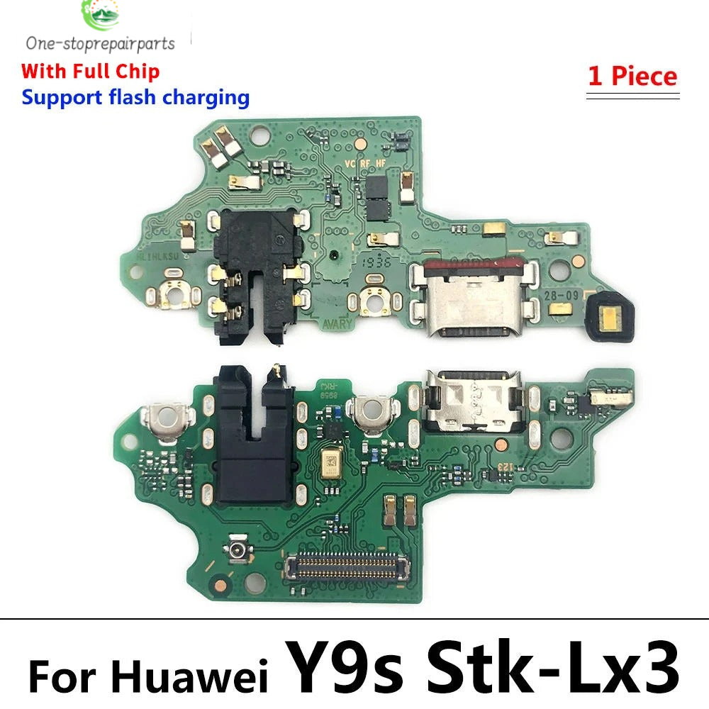 Dock Connector USB Charger Charging Port Board Flex Cable For Huawei Y5 Y6 Y7 Y9 Prime 2017 2018 2019 Y6s Y6P Y7P Y8s Y8P Y9s Huawei phone repair parts