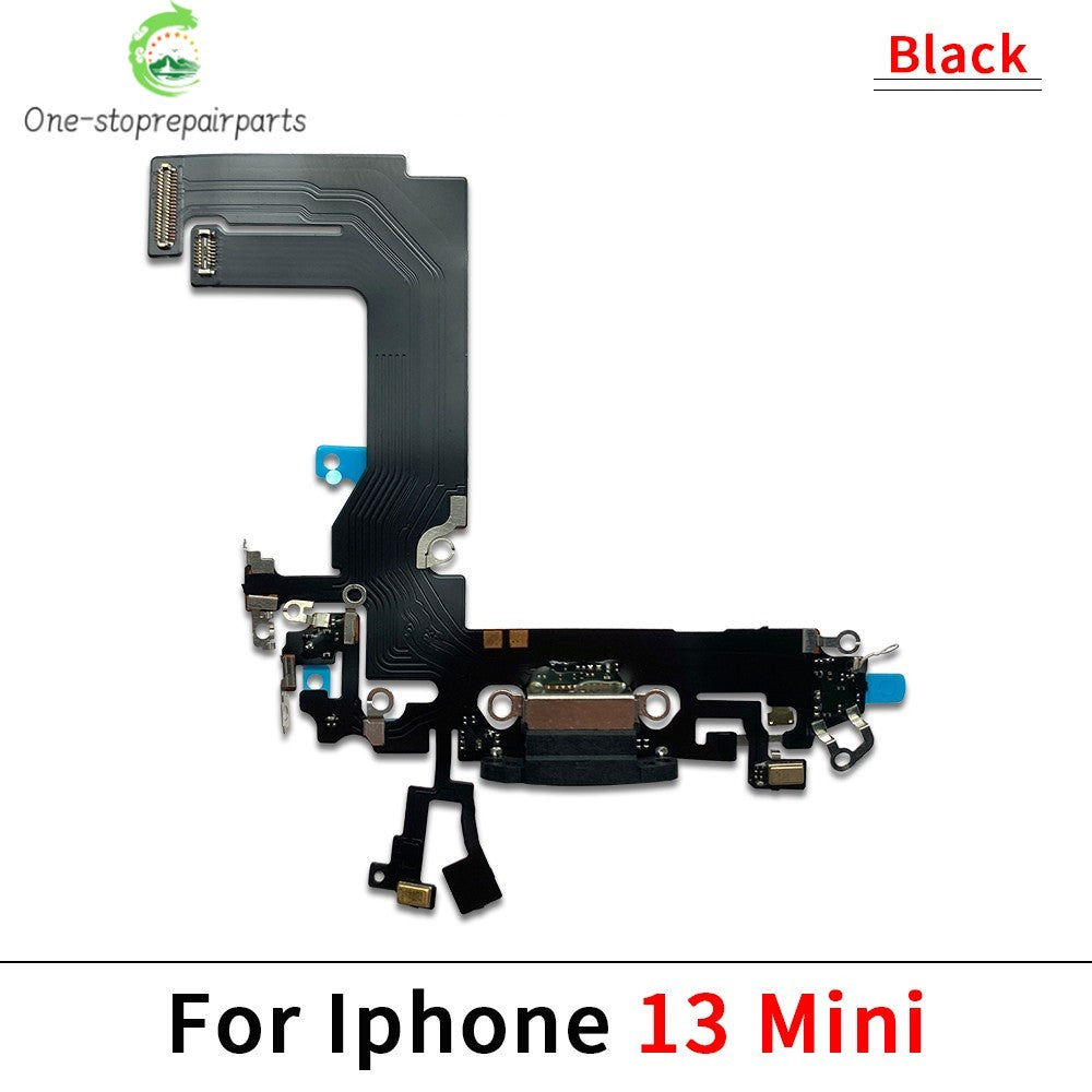 New For iPhone 13 Pro 13Pro Max Mini Dock Connector Micro USB Charger Charging Port Flex Cable Microphone Board iPhone phone repair parts