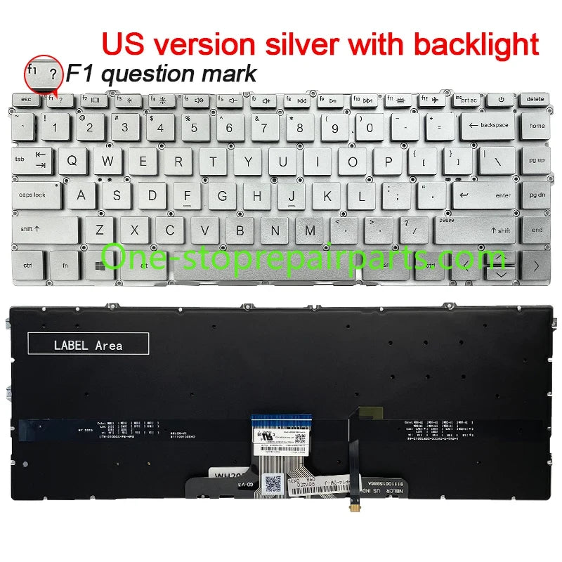 US NEW keyboard For HP Pavilion x360 14M 14-DW 14-DV 14-DY 14-EK 14-EC 14-EM 14-EP TPN-I141/I142/C157/C158 14-EE English laptop HP laptop repair parts