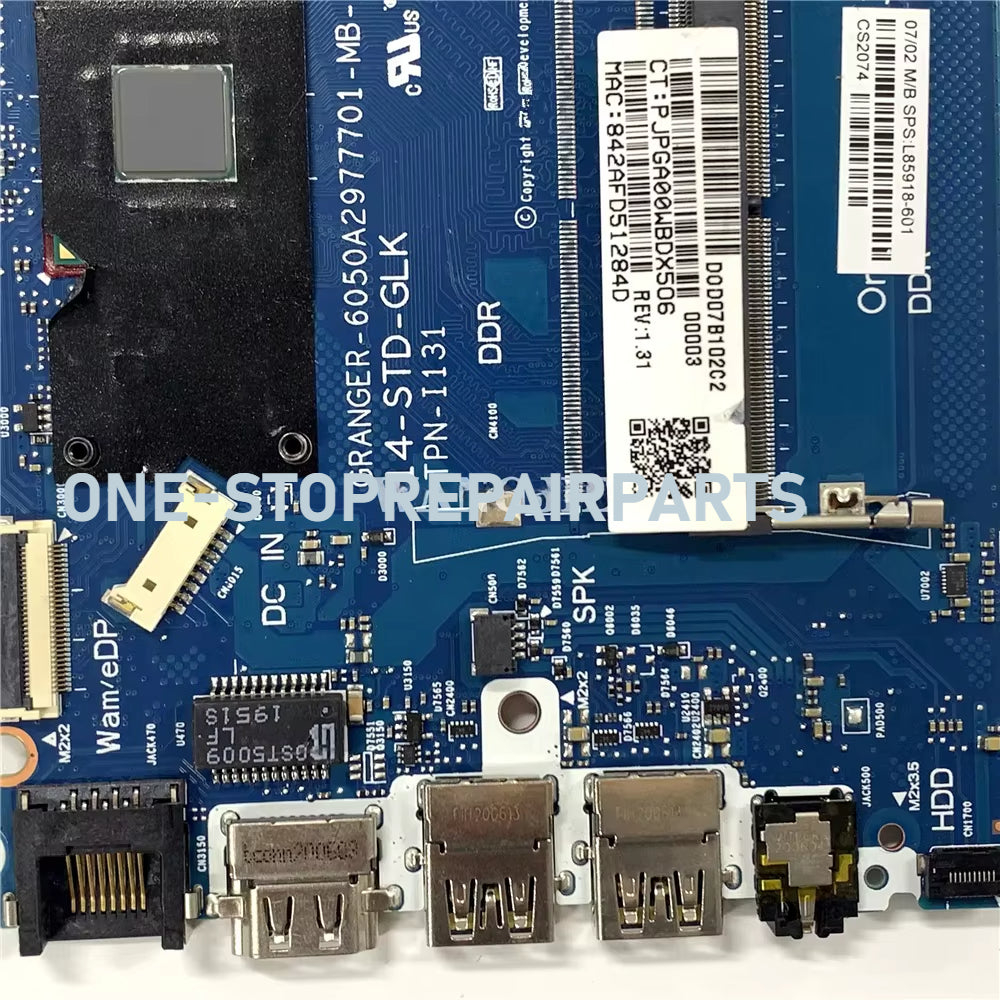 For HP 14-DF 14-CK 240 G7 Laptop Motherboard L23234-601 L85918-601 L85918-001 6050A2977701-MB-A03 100% Tested HP laptop repair parts