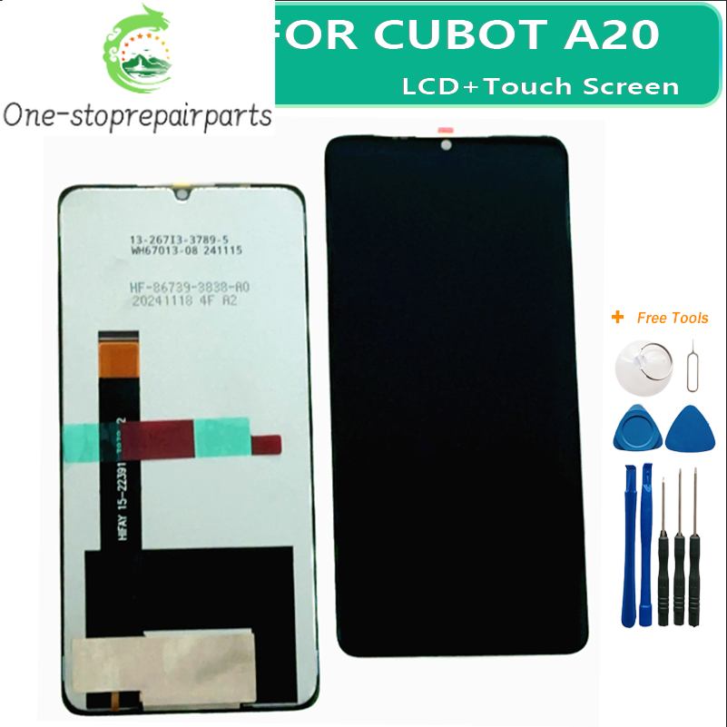 New Original Lcd Display For CUBOT A20 A30 with Touch Screen +LCD Display With Frame Digitizer Assembly Replacement Repair+Tool Other Brand Phone repair parts