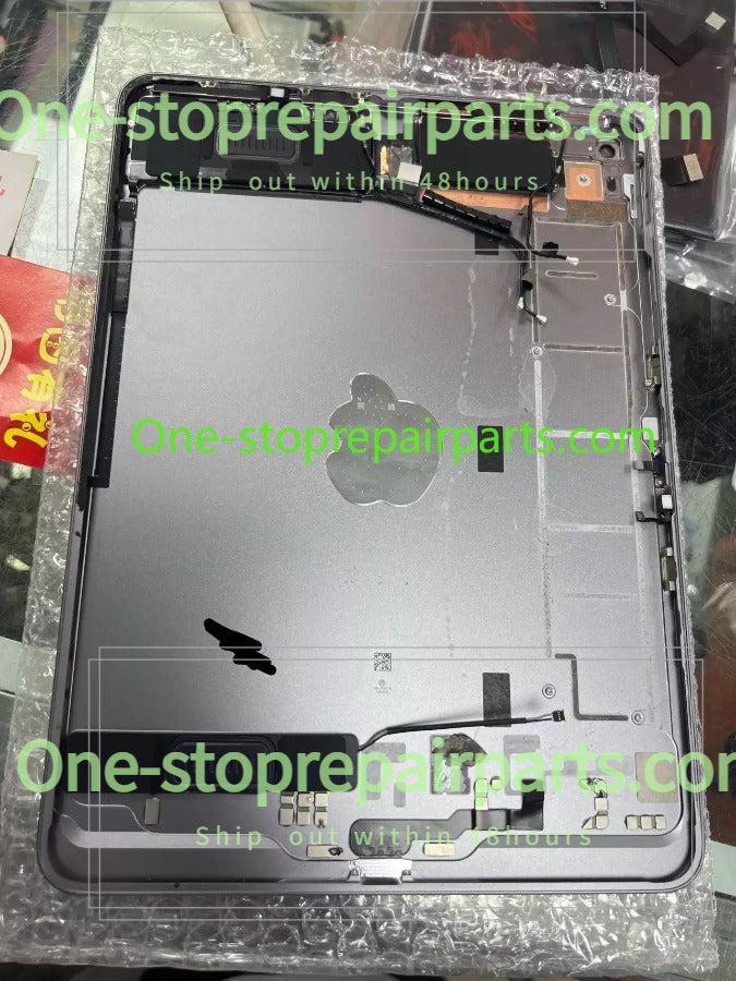 Back housing cover with speaker home power key button parts assembly for iPad air 4 air 5 air 6 A2316 A2588 A2589 A2902 A2702 A2324 A2903 A2904 WiFi Cellular battery back cover iPad repair parts