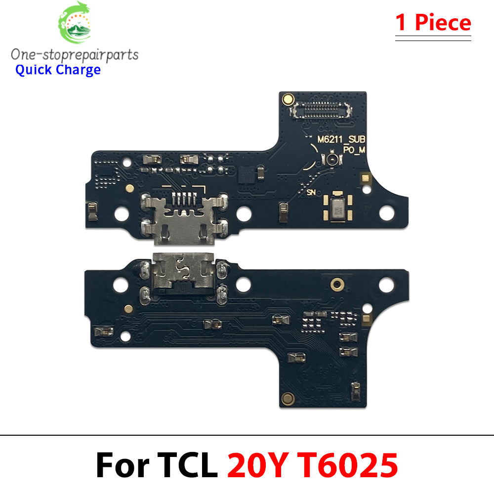 USB Charger Charging Dock Port Connector Flex Cable For TCL 10 10L 20 20L 20R 20Y 30 40 Se Pro XE Plus 5G 405 408 T610K T671H  TCL phone repair parts