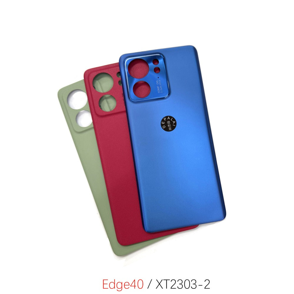 Battery back housing cover for Motorola Edge40 40Pro EdgeX40 X50 Ultra mobile phone back case back cover