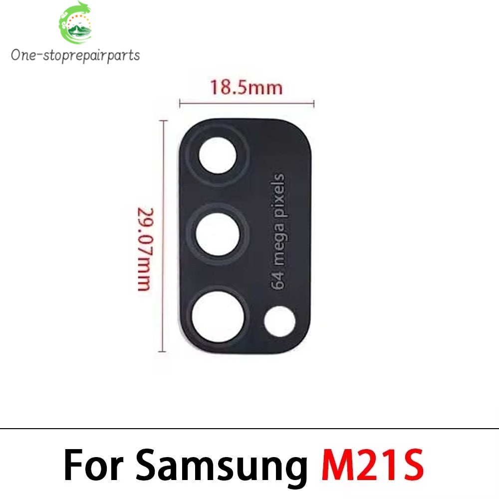 10Pcs Back Rear Camera Glass Lens Cover With Adhesive For Samsung M10 M20 M30 M40 M12 M21 M21s M31 M31s M51 M32 M22 M14 M54 M53 Samsung phone repair parts