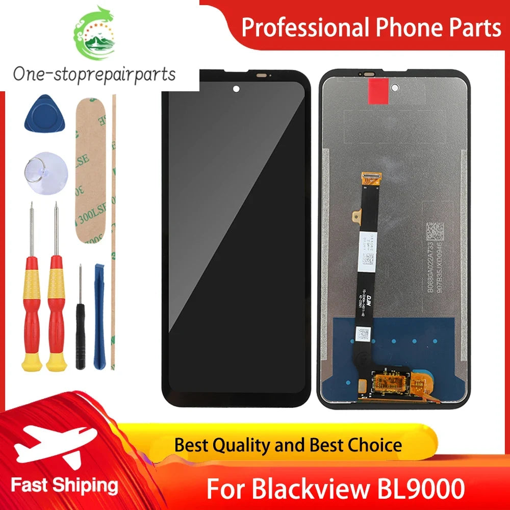 New Touch Digitizer For Blackview BL8000 BL9000 Pro OSCAL Pilot 3 LCD Display Screen Digitizer Assembly Free Disassembly Tool Blackview phone repair parts