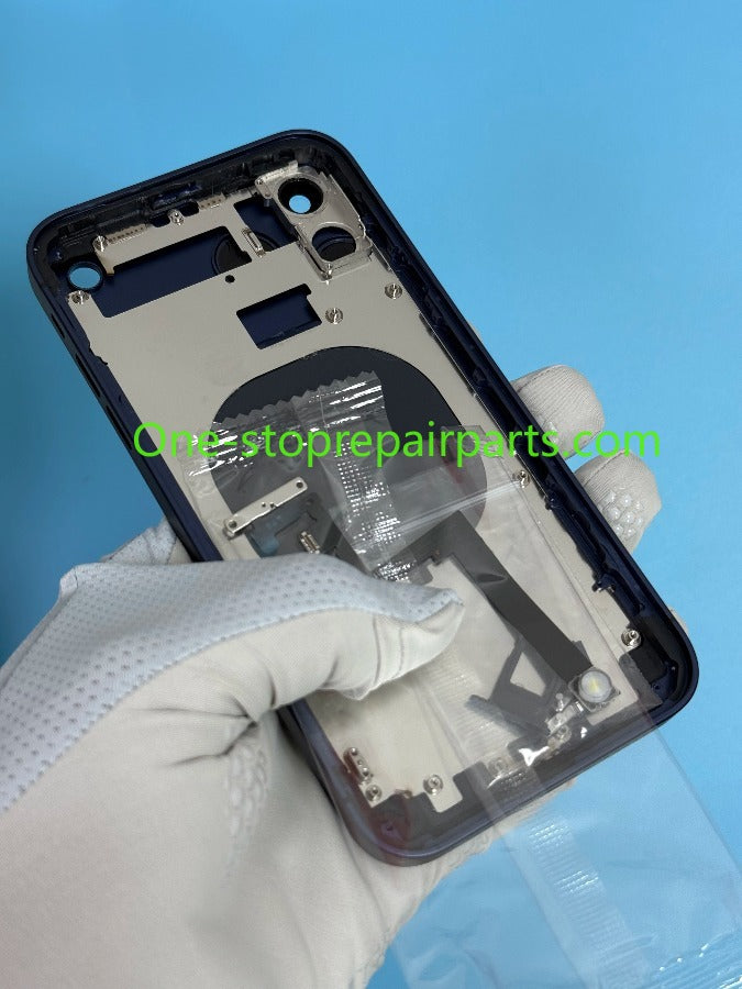 DIY Back housing For iPhone XS Max Like 17 Pro max Back Cover For iPhone XR 12 to 17 Pro 11 to 17 Pro Housing X XS Up To 17 pro iPhone phone repair parts