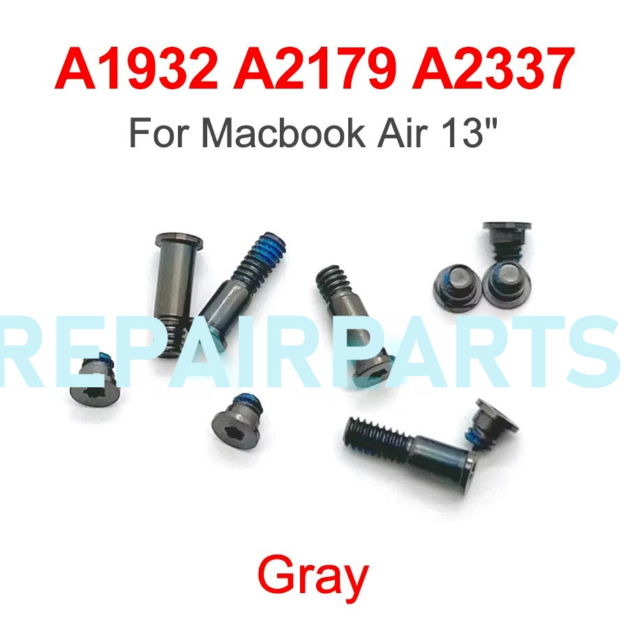 New Computer Case Cover Bottom Back Screws For MacBook Pro Air A1278 A1398 A1466 A1502 A1706 A1707 A1708 A1932 A2141 A2442 A2485 Macbook repair parts