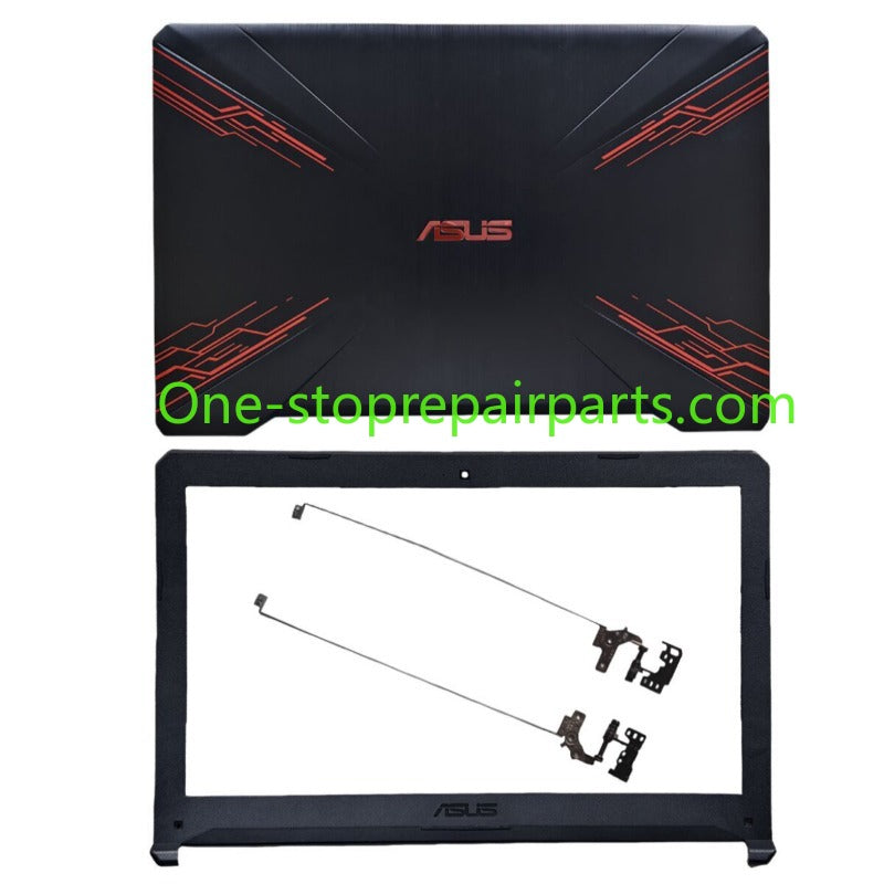 Cover case for ASUS FX80 FX80G FX80GE FX504 FX504G  lcd back housing bezel frame bottom upper topcse palmrest bottom D cover case hinge set cover